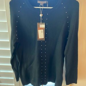 Brand new sweater with little silver studs. Size extra large